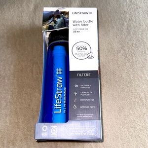 NWT’s Lifestraw Go Water Bottle with Filter